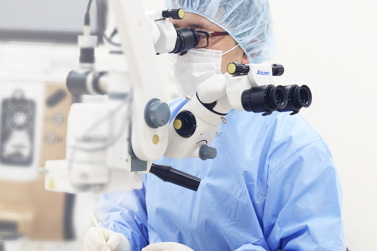 緑内障レーザー・手術のイメージ